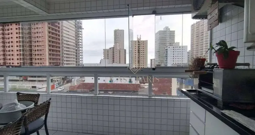 Apartamento com 2 dormitórios à venda, 84 m² por r$ 490.000,00 - aviação - praia grande/sp