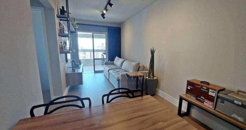Apartamento com 2 dormitórios à venda, 69 m² por R$ 780.000,00 - Canto do Forte - Praia Grande/SP