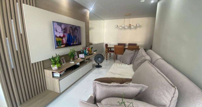Apartamento com 2 dormitórios à venda, 83 m² por R$ 690.000,00 - Canto do Forte - Praia Grande/SP