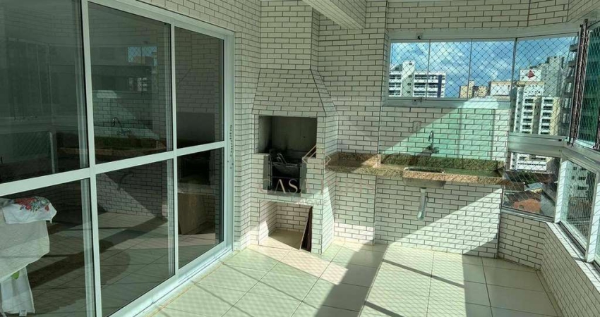 Apartamento com 3 dormitórios à venda, 131 m² por R$ 720.000,00 - Vila Guilhermina - Praia Grande/SP