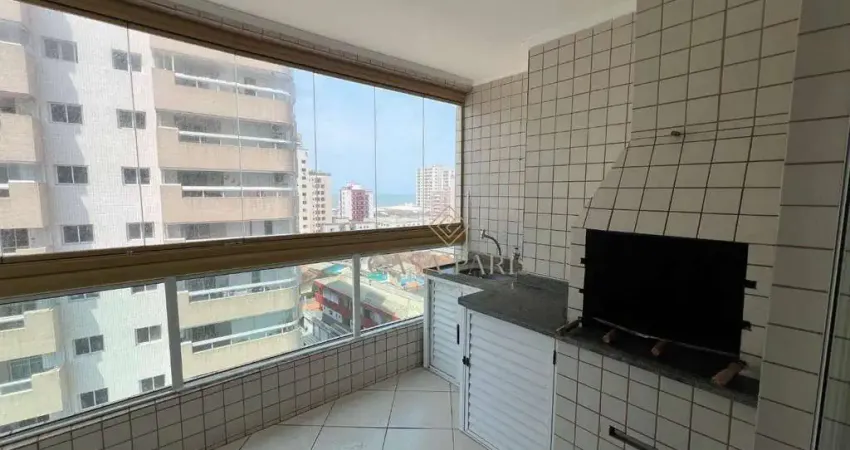Apartamento mobiliado com 3 dormitórios à venda em praia grande!