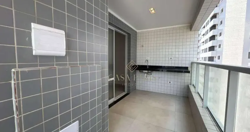 Apartamento vista mar com 1 dormitório à venda, 50 m² por r$ 349.000 - caiçara - praia grande/sp