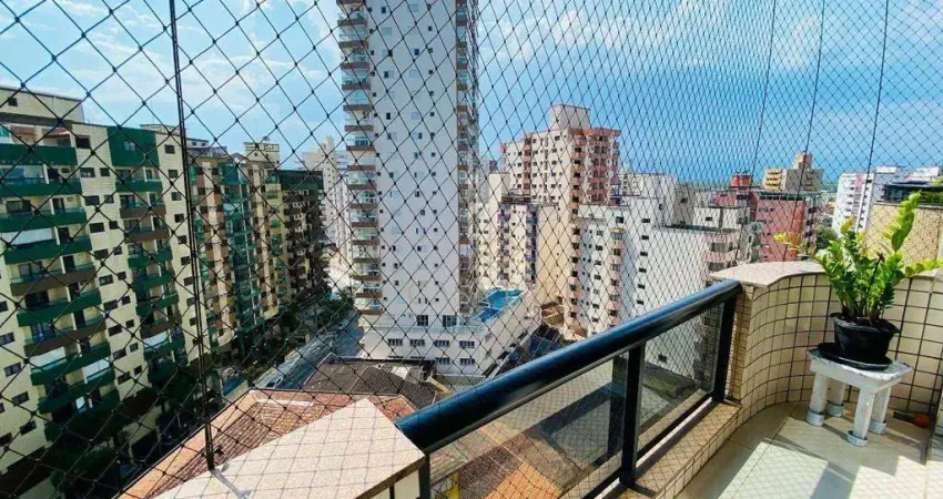 Cobertura com 2 dormitórios à venda, 143 m² por r$ 799.000,00 - tupi - praia grande/sp