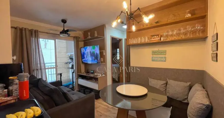 Apartamento com 2 dormitórios à venda, 47 m² por r$ 425.000,00 - aviação - praia grande/sp