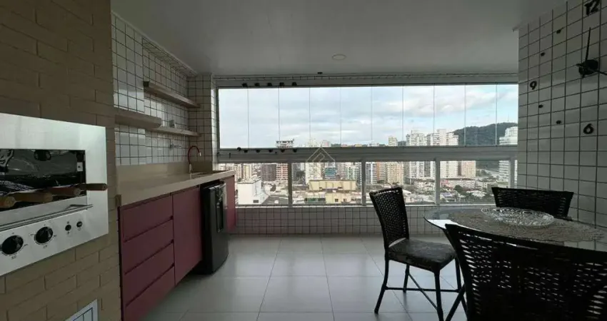 Apartamento com 3 quartos à venda, 134 m² por R$ 1.600.000 - Canto do Forte - Praia Grande/SP