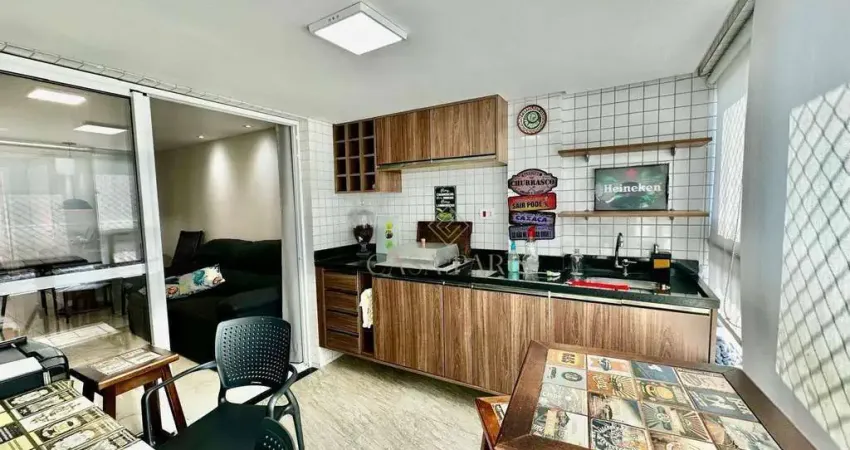 Apartamento com 3 dormitórios à venda, 140 m² por R$ 1.600.000,00 - Vila Guilhermina - Praia Grande/SP