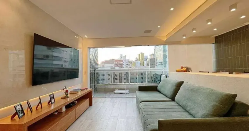 Apartamento duplex alto padrão com 2 suítes no canto do forte!