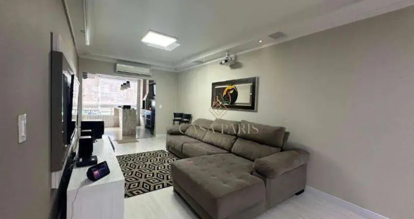 Apartamento com 3 dormitórios à venda, 133 m² por R$ 842.700,00 - Vila Guilhermina - Praia Grande/SP