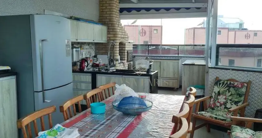 Apartamento Duplex com 3 dormitórios à venda, 140 m² por R$ 630.000,00 - Caiçara - Praia Grande/SP