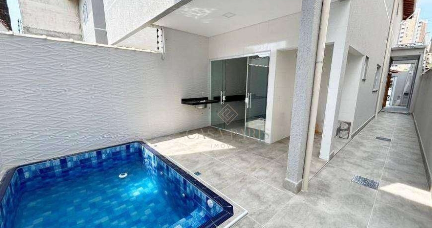 Sobrado com 3 dormitórios à venda, 130 m² por R$ 850.000,00 - Ocian - Praia Grande/SP