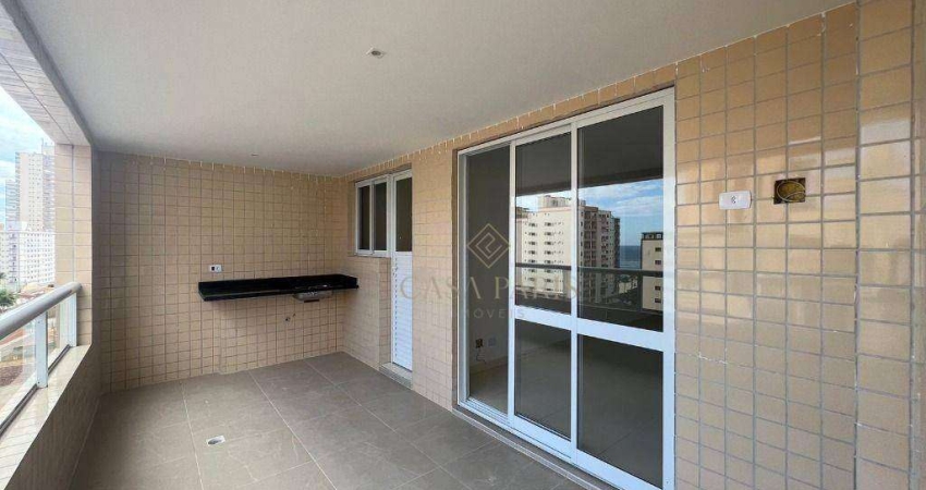 Apartamento com 3 dormitórios à venda, 118 m² por R$ 800.000,00 - Aviação - Praia Grande/SP