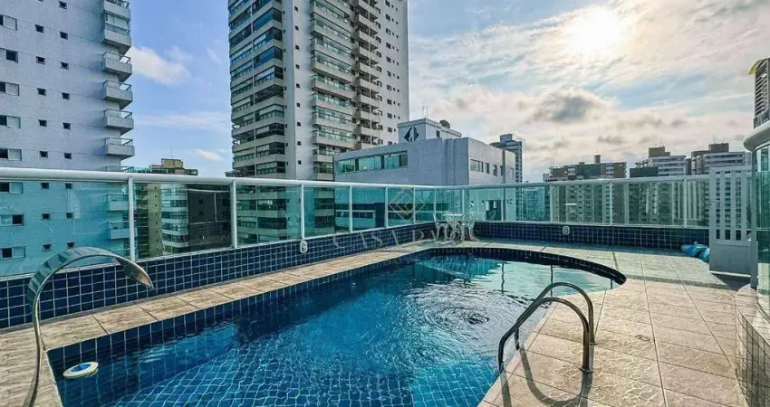 Apartamento com 2 quartos à venda, 92 m² por R$ 650.000 - Canto do Forte - Praia Grande/SP