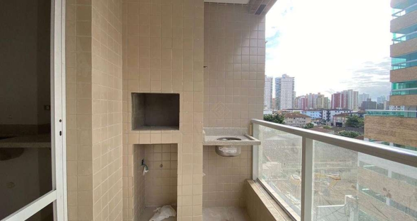 Apartamento com 2 dormitórios à venda, 62 m² por R$ 480.000,00 - Canto do Forte - Praia Grande/SP