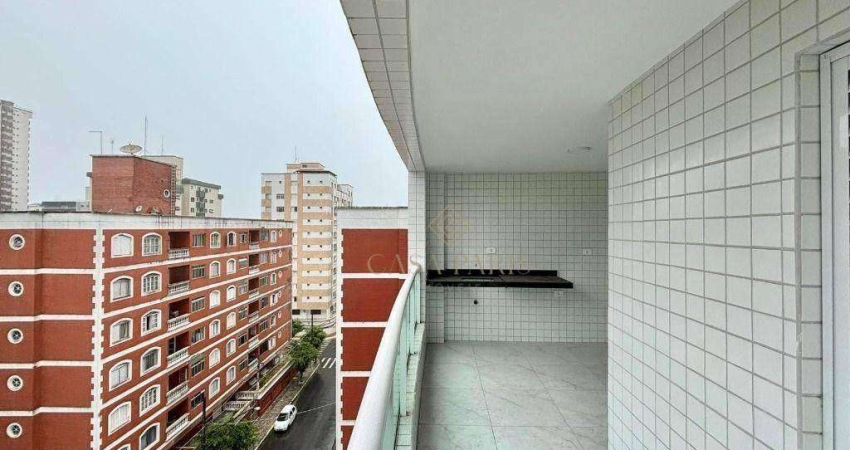 Apartamento com 3 quartos à venda, 93 m² por R$ 620.000 - Vila Tupi - Praia Grande/SP
