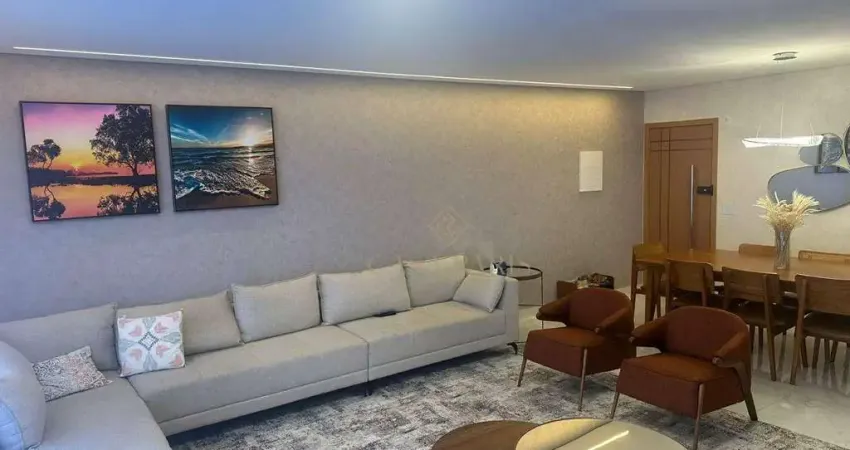 Apartamento com 3 suítes e 3 vagas à venda, 147 m² por r$ 2.300.000 - canto do forte - praia grande/sp