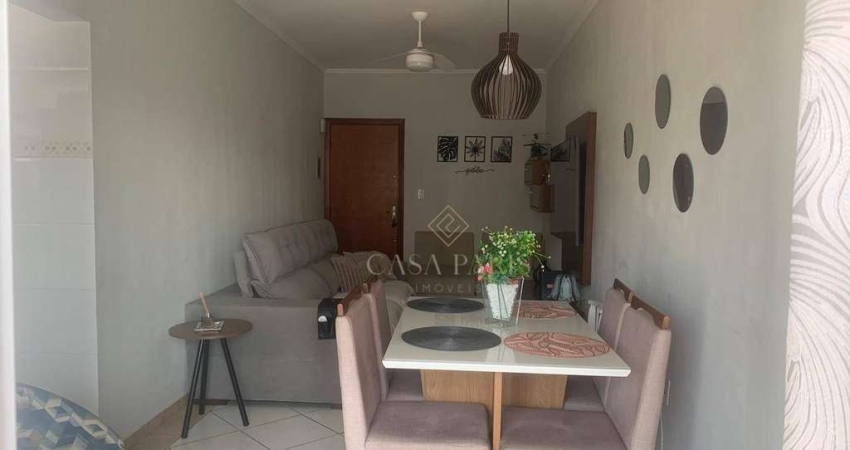 Apartamento com 1 dormitório à venda, 55 m² por R$ 330.000,00 - Vila Guilhermina - Praia Grande/SP