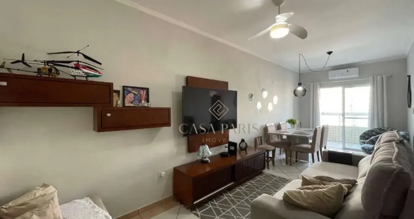 Apartamento com 1 dormitório à venda, 55 m² por r$ 330.000,00 - vila guilhermina - praia grande/sp
