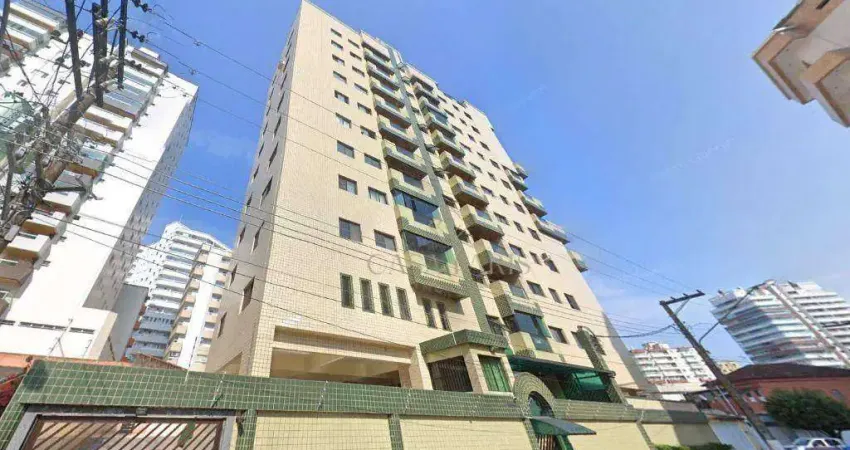 Apartamento com 1 dormitório à venda, 55 m² por R$ 310.000,00 - Vila Guilhermina - Praia Grande/SP