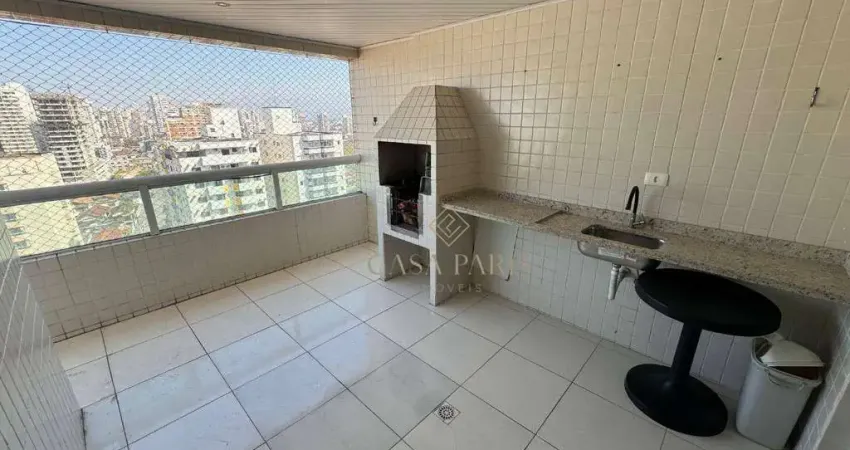 Apartamento com 3 dormitórios à venda, 137 m² por R$ 770.000,00 - Vila Guilhermina - Praia Grande/SP