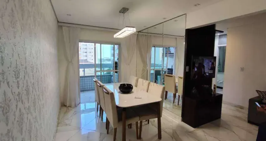 Apartamento com 2 dormitórios à venda, 91 m² por R$ 785.000,00 - Vila Guilhermina - Praia Grande/SP