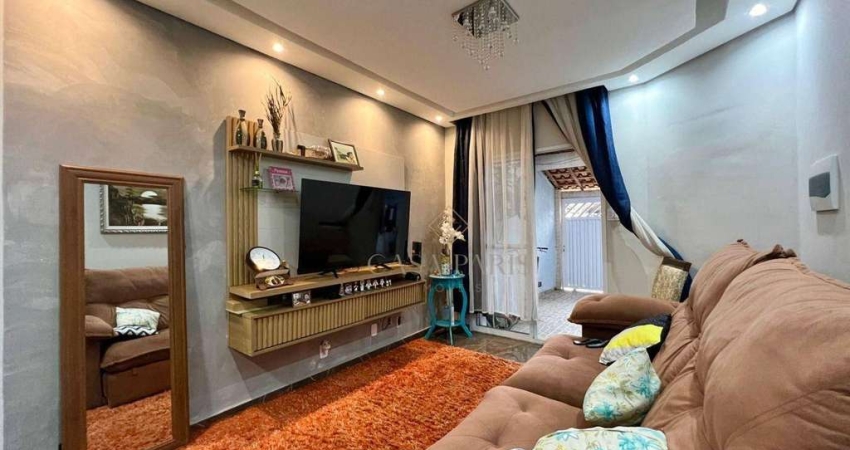 Sobrado com 2 dormitórios à venda, 104 m² por R$ 480.000,00 - Vila Guilhermina - Praia Grande/SP