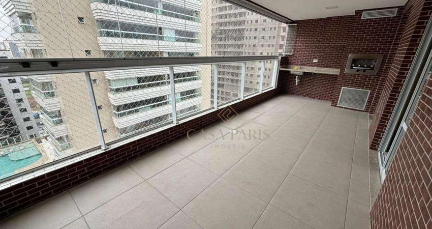 Apartamento com 3 quartos à venda, 132 m² por R$ 1.150.000 - Canto do Forte - Praia Grande/SP