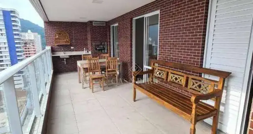 Apartamento com 3 suítes à venda, 132 m² por r$ 1.200.000 - canto do forte - praia grande/sp