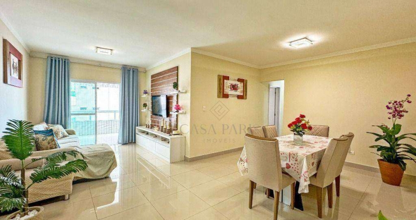 Apartamento com 3 dormitórios à venda, 150 m² por R$ 930.000,00 - Tupi - Praia Grande/SP