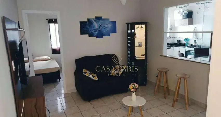 Apartamento com 2 dormitórios à venda, 64 m² por r$ 260.000,00 - caiçara - praia grande/sp