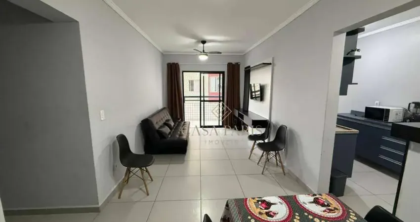 Apartamento vista mar com 2 dormitórios à venda, 78 m² por r$ 530.000 - vila guilhermina - praia grande/sp