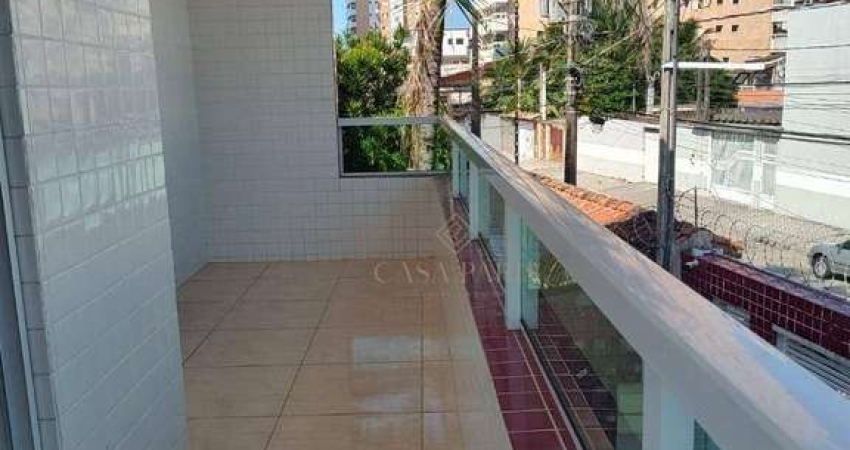 Sobrado com 2 dormitórios à venda, 75 m² por R$ 420.000,00 - Aviação - Praia Grande/SP