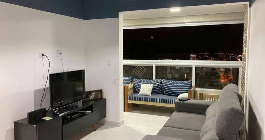 Apartamento com 2 dormitórios à venda, 65 m² por R$ 600.000,00 - Canto do Forte - Praia Grande/SP