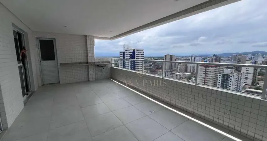 Apartamento com 3 dormitórios à venda, 127 m² por R$ 1.100.000,00 - Aviação - Praia Grande/SP