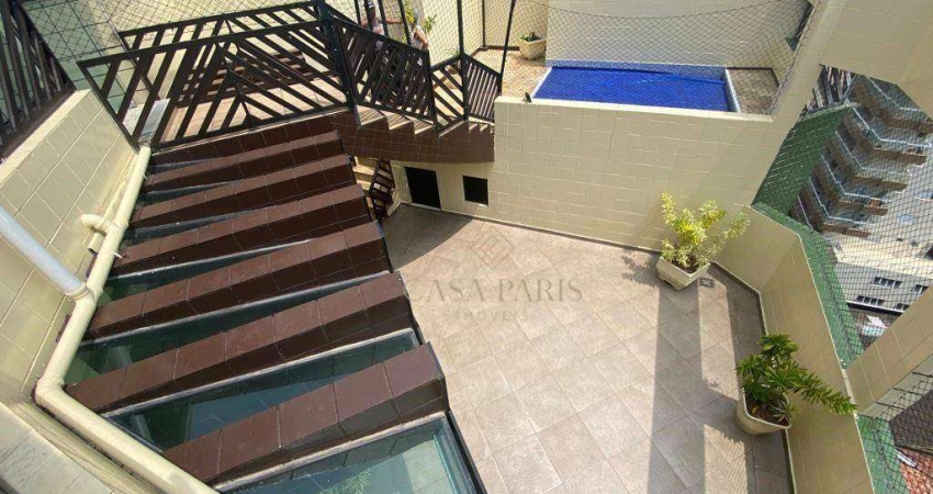 Cobertura à venda, 205 m² por R$ 1.190.000,00 - Tupi - Praia Grande/SP