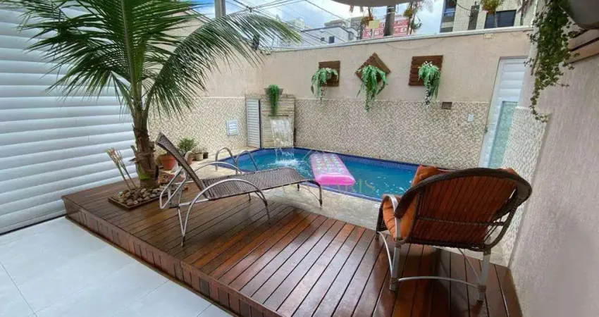 Sobrado à venda, 164 m² por R$ 1.800.000,00 - Tupi - Praia Grande/SP