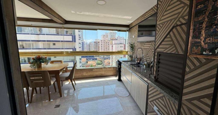 Apartamento à venda, 89 m² por R$ 595.000,00 - Aviação - Praia Grande/SP