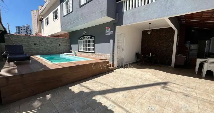 Sobrado com 3 dormitórios à venda, 130 m² por R$ 750.000,00 - Ocian - Praia Grande/SP