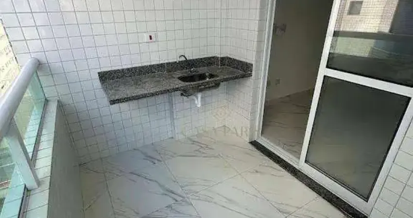 Apartamento com 1 dormitório à venda, 51 m² por r$ 369.000,00 - vila guilhermina - praia grande/sp