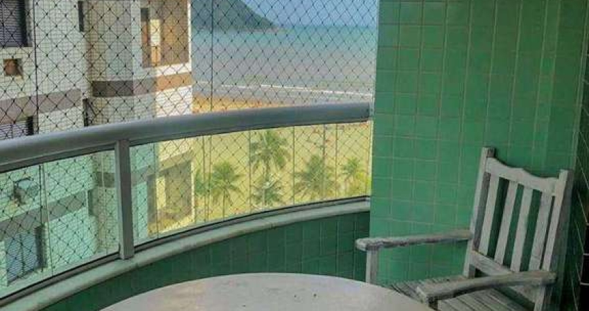 Apartamento com 3 dormitórios à venda, 140 m² por R$ 1.100.000 - Canto do Forte - Praia Grande/SP