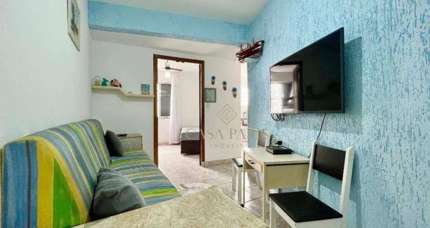 Apartamento com 1 dormitório à venda, 35 m² por R$ 230.000,00 - Boqueirão - Praia Grande/SP