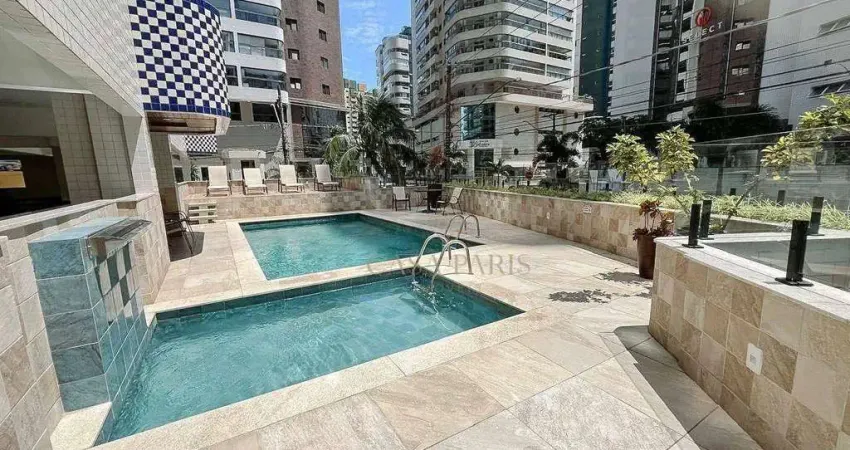 Apartamento com 1 dormitório à venda, 74 m² por R$ 450.000,00 - Canto do Forte - Praia Grande/SP