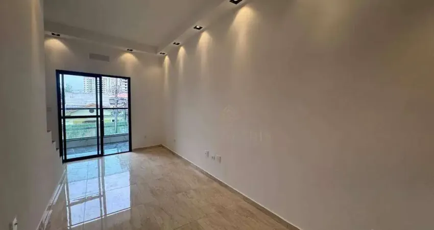 Sobrado com 3 dormitórios à venda, 110 m² por R$ 600.000,00 - Aviação - Praia Grande/SP