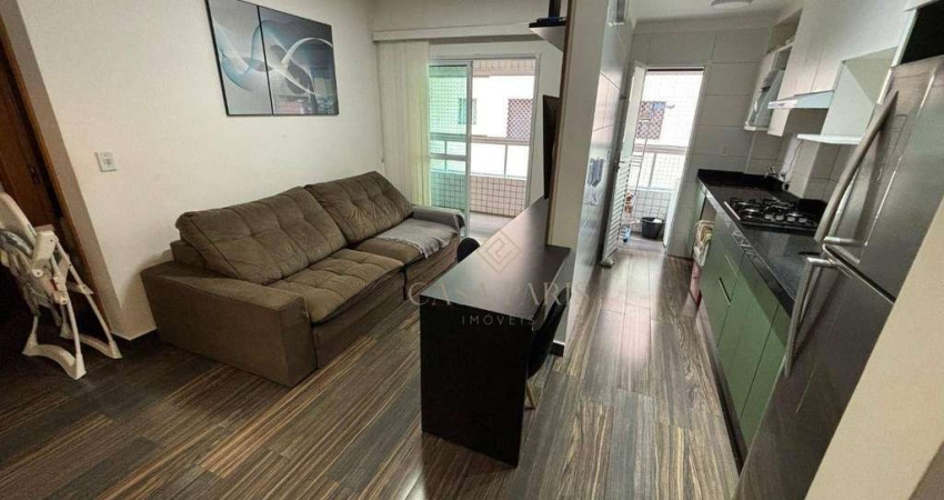 Apartamento com 2 dormitórios à venda, 66 m² por R$ 490.000,00 - Vila Guilhermina - Praia Grande/SP