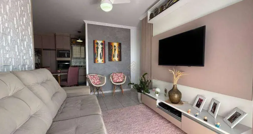 Apartamento à venda, 62 m² por R$ 430.000,00 - Tupi - Praia Grande/SP