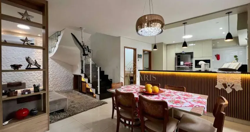 Sobrado à venda, 102 m² por R$ 905.000,00 - Vila Guilhermina - Praia Grande/SP