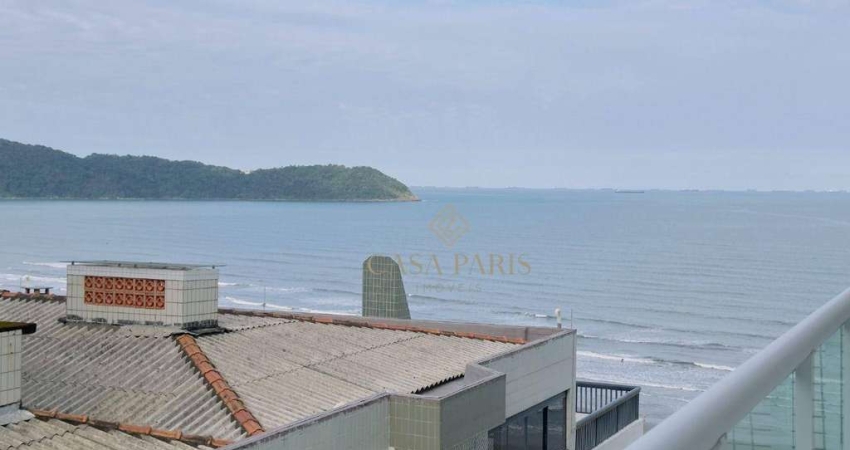 Apartamento com 2 dormitórios com vista livre do marà venda, 82 m² por R$ 800.000 - Vila Guilhermina - Praia Grande/SP