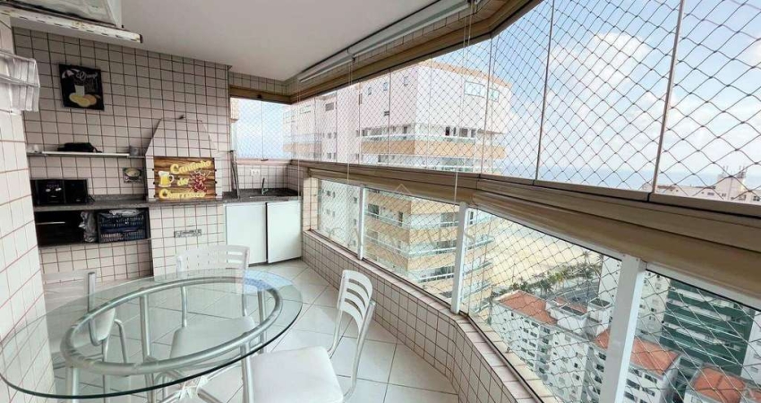 Apartamento com 2 dormitórios à venda, 100 m² por R$ 649.000,00 - Aviação - Praia Grande/SP
