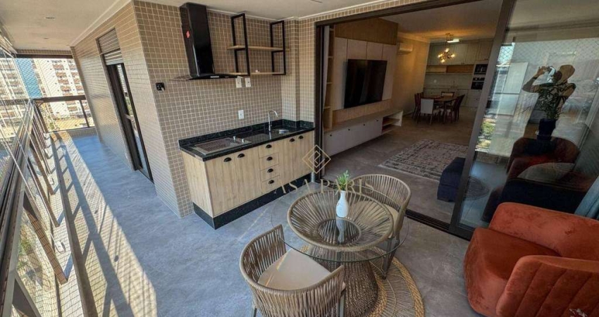 Apartamento à venda, 143 m² por R$ 2.250.000,00 - Canto do Forte - Praia Grande/SP