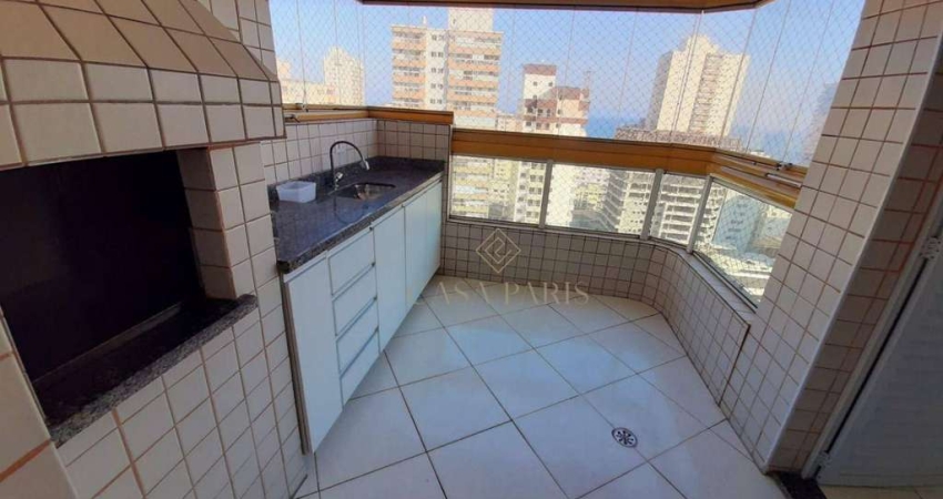 Apartamento com 2 dormitórios à venda, 90 m² por R$ 583.000,00 - Aviação - Praia Grande/SP