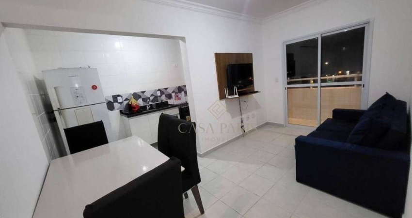 Apartamento com 2 dormitórios à venda, 50 m² por R$ 340.000,00 - Mirim - Praia Grande/SP